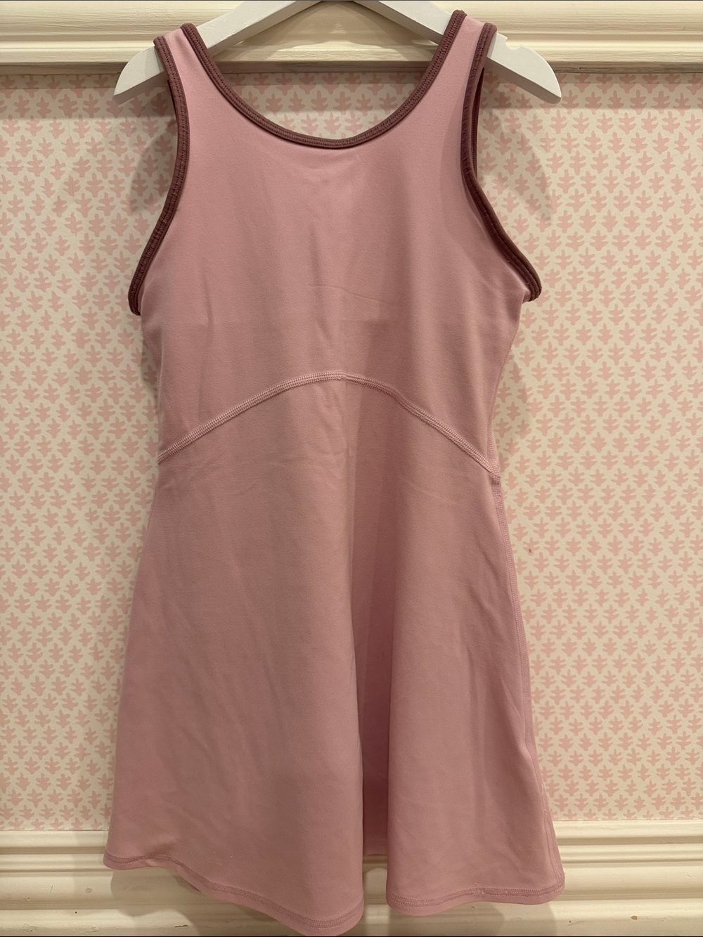 Athleta Dusty Pink A-Line Tank Dress